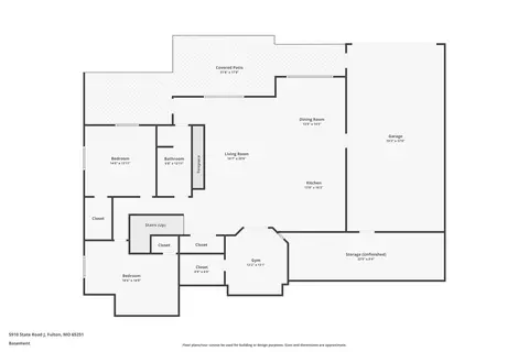 Floorplan - 5910 State Road J, Fulton, MO 65251 photo 1 of 3