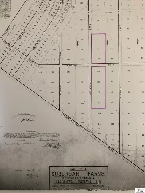 Rosewood Lane, Monroe, LA 71202