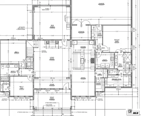 Floorplan - 205 Cherrybark Way, Choudrant, LA 71227 photo 1 of 2