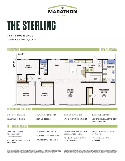Floorplan - 12130 Percell Street Amarillo Tx 79118 St, Amarillo, TX 79118 photo 1 of 2