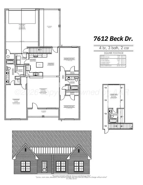 7612 Beck Drive Amarillo Tx 79119 Dr, Amarillo, TX 79119