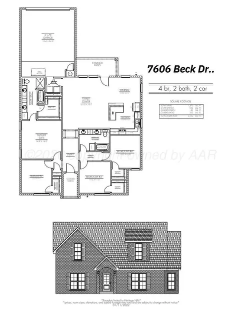 7606 Beck Drive Amarillo Tx 79119 Dr, Amarillo, TX 79119