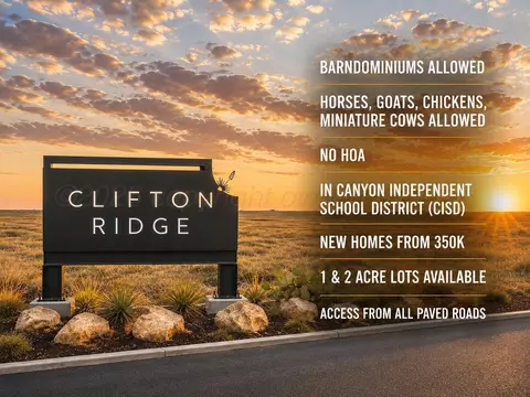 19601 Creek Ridge Canyon Tx 79015 Rdg, Canyon, TX 79015