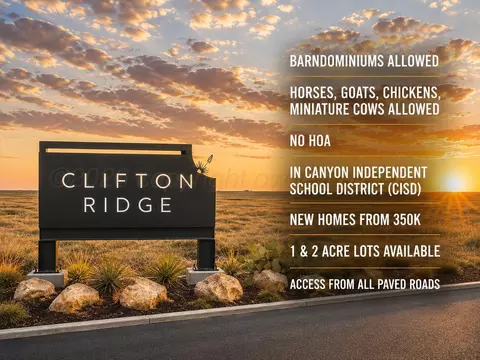 20401 Creek Ridge Canyon Tx 79015 Rdg, Canyon, TX 79015