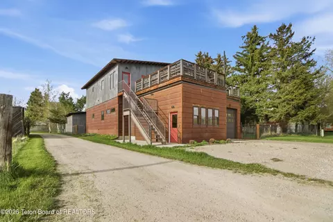 Exterior - 155 E Fremont Ave, Driggs, ID 83422 photo 6 of 13
