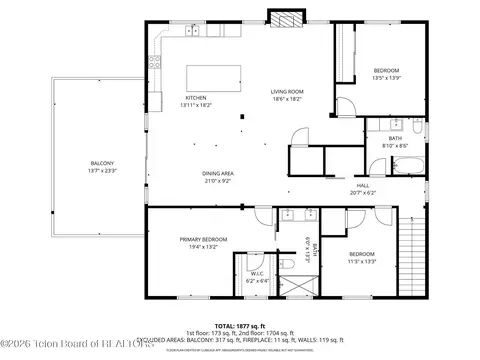 Floorplan - 2360 E 1000, Driggs, ID 83422 photo 2 of 2