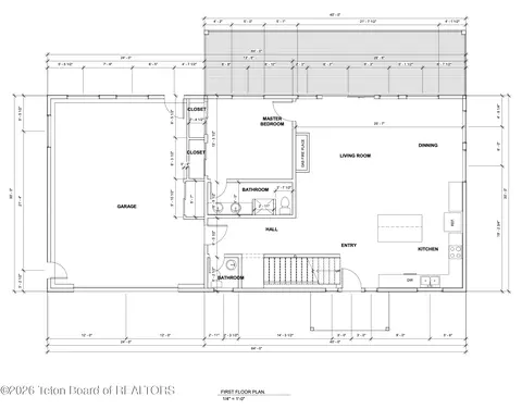 Floorplan - 149 Alpine Meadow Loop, Alpine, WY 83128 photo 2 of 3