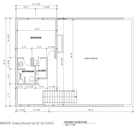 Floorplan - 149 Alpine Meadow Loop, Alpine, WY 83128 photo 1 of 3