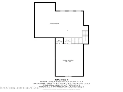 Floorplan - 84 Lookout Cir, Irwin, ID 83428 photo 1 of 1