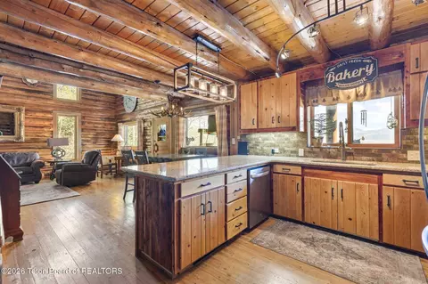 Kitchen - 7285 Pine Tree Rd, Victor, ID 83455 photo 5 of 5