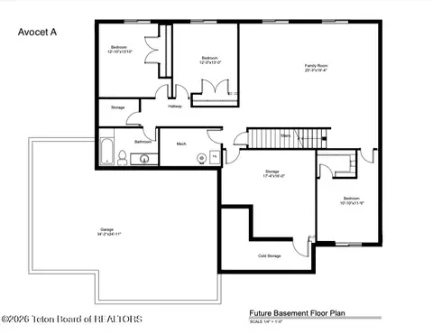Floorplan - 2318 Iron Wood Dr, Driggs, ID 83422 photo 1 of 4