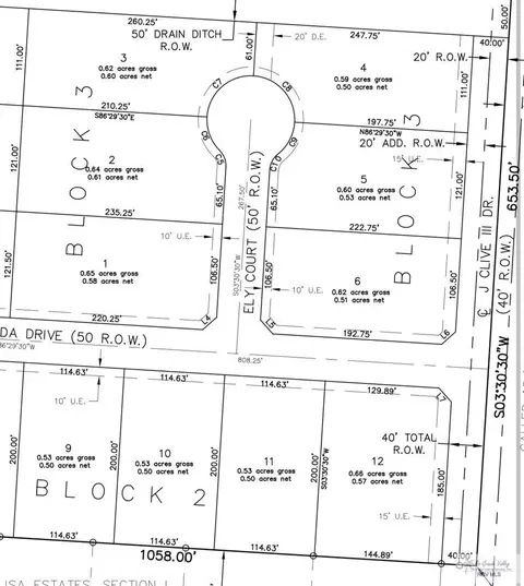 38949 Ely Ct #LOT 4 BLK 3, Brownsville, TX 78526