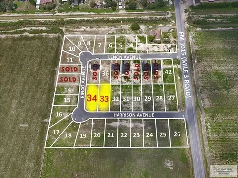 0 Harrison Ave #LOT 34, Edcouch, TX 78538