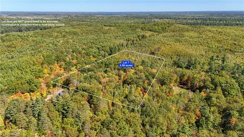 lot7 Secluded Trl, Hayward, WI 54843