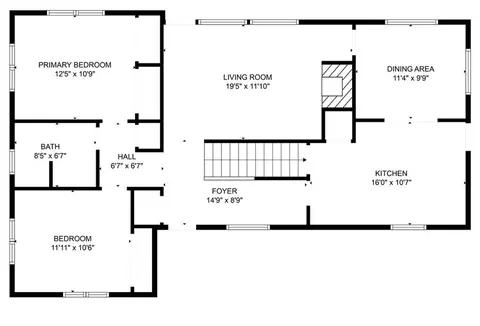 Floorplan - 1350 Valley Rd, Spooner, WI 54801 photo 1 of 3