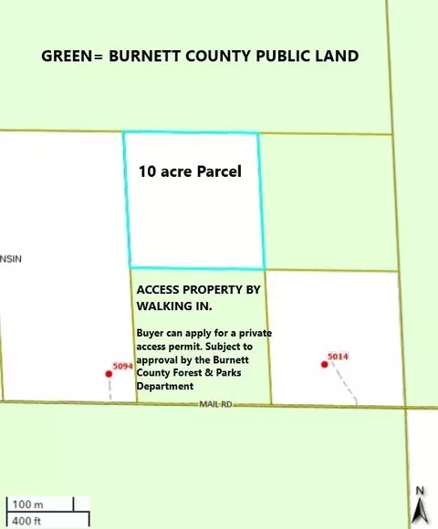 Near Mail Road, Danbury, WI 54830