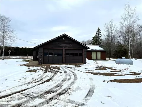 Exterior - w3508 Gull Creek Road, Springbrook, WI 54875 photo 7 of 12
