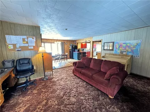 Living - w3508 Gull Creek Road, Springbrook, WI 54875 photo 4 of 5
