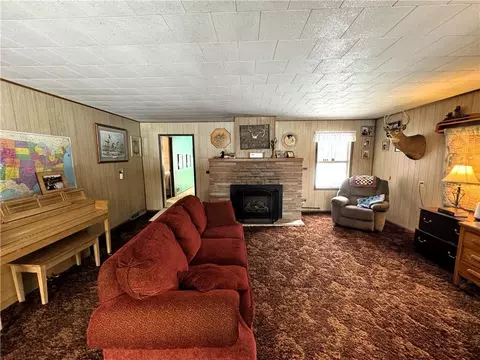 Living - w3508 Gull Creek Road, Springbrook, WI 54875 photo 1 of 5