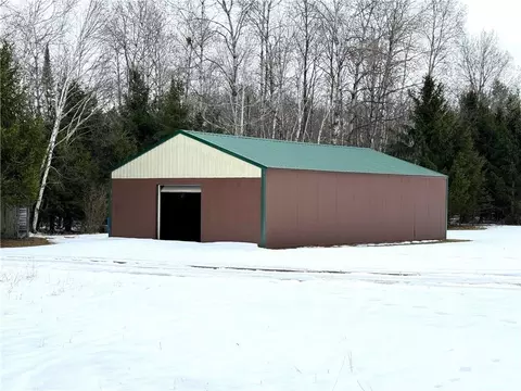Exterior - w3508 Gull Creek Road, Springbrook, WI 54875 photo 8 of 12