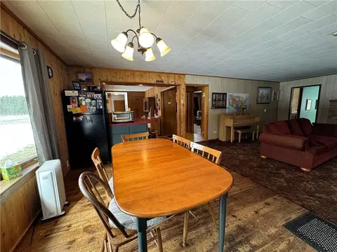 Dining - w3508 Gull Creek Road, Springbrook, WI 54875 photo 3 of 4