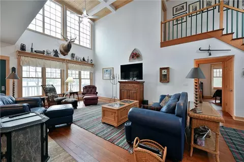 Living - 46225 Crystal Lake Rd, Cable, WI 54821 photo 4 of 4