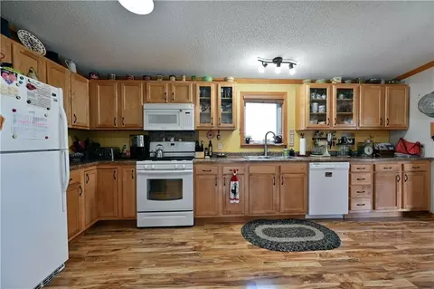 Kitchen - 7981 Pow Rd, Springbrook, WI 54875 photo 3 of 4