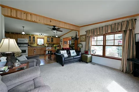 Living - 7981 Pow Rd, Springbrook, WI 54875 photo 2 of 3