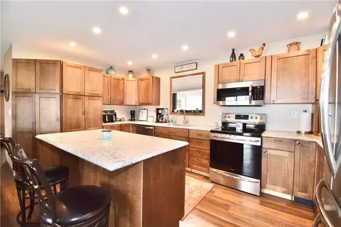 Kitchen - 5945 W Lee Rd, Winter, WI 54896 photo 3 of 6