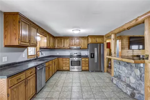 Kitchen - 2440 Spruce Rd, Webster, WI 54893 photo 3 of 3