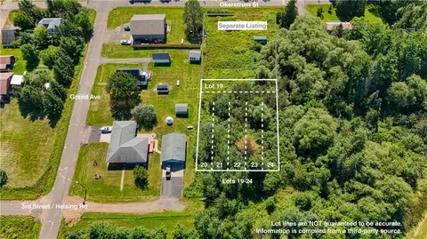 lot S 19-24 Block 14 Helsing Rd, Port Wing, WI 54865