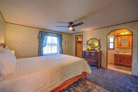 Bedroom - 6239 Peterson Rd, Webster, WI 54893 photo 7 of 8
