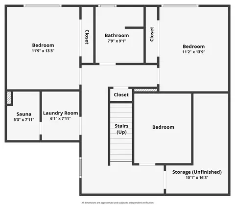 Floorplan - 8056 North Road, Springbrook, WI 54875 photo 2 of 4