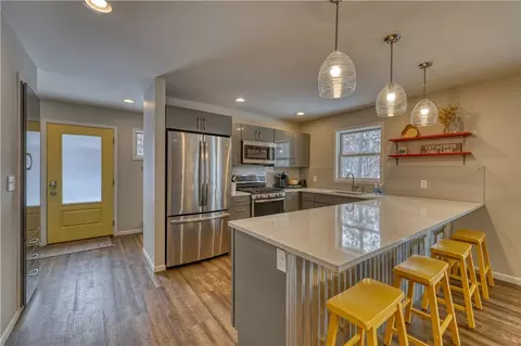 Kitchen - 8056 North Road, Springbrook, WI 54875 photo 4 of 7
