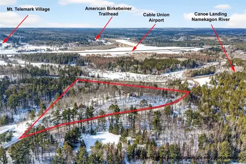 View/Area - 16225 Frels Rd, Cable, WI 54821 photo 13 of 15