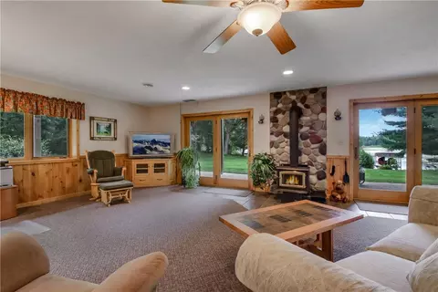 Living - 12210 N Ewig Ln, Hayward, WI 54843 photo 3 of 5