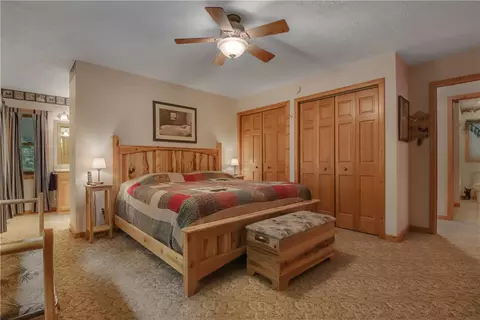 Bedroom - 12210 N Ewig Ln, Hayward, WI 54843 photo 3 of 5