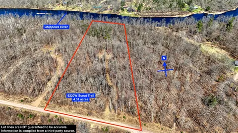 9220 W Scout Trl, Ojibwa, WI 54862