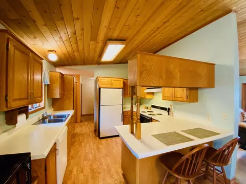 Kitchen - 8748 E Flowage Ln, Gordon, WI 54838 photo 2 of 2