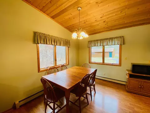 Dining - 8748 E Flowage Ln, Gordon, WI 54838 photo 2 of 3