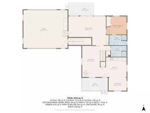 Floorplan - 19498 E County Road Gg, Augusta, WI 54722 photo 2 of 4