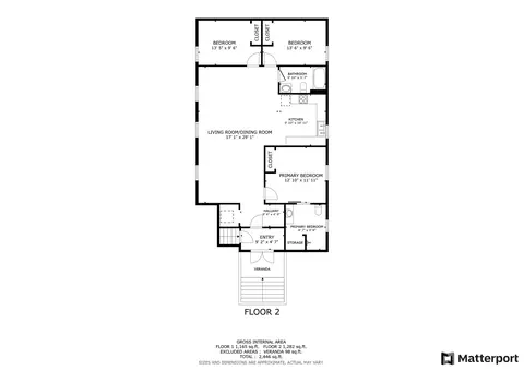 Floorplan - 324 Douglas St #1-2, Chetek, WI 54728 photo 2 of 2