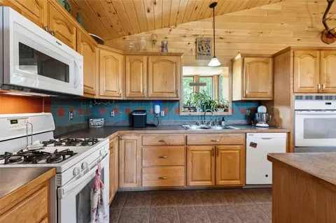Kitchen - 6105 Fred Tripp Road, Springbrook, WI 54875 photo 5 of 6
