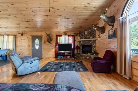 Living - 6105 Fred Tripp Road, Springbrook, WI 54875 photo 1 of 3