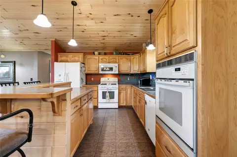 Kitchen - 6105 Fred Tripp Road, Springbrook, WI 54875 photo 6 of 6