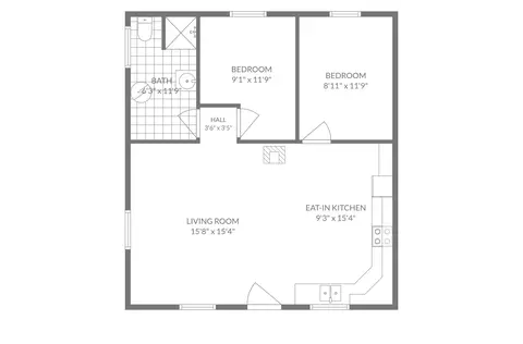 Floorplan - w1768 Elliott Road, Springbrook, WI 54875 photo 1 of 1