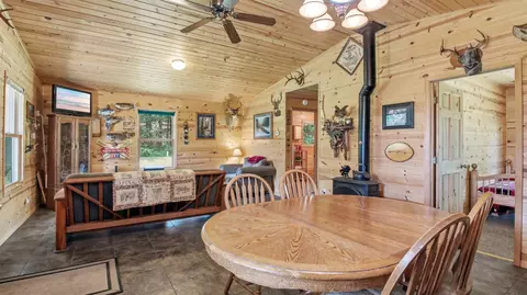 Dining - w1768 Elliott Road, Springbrook, WI 54875 photo 2 of 2