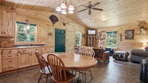 Dining - w1768 Elliott Road, Springbrook, WI 54875 photo 1 of 2
