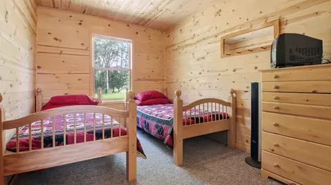 Bedroom - w1768 Elliott Road, Springbrook, WI 54875 photo 2 of 4