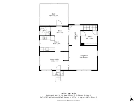 Floorplan - 321 E 2nd Ave, Stanley, WI 54768 photo 1 of 3